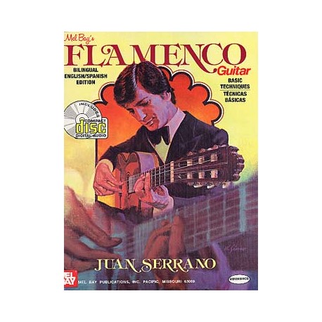 JUAN SERRANO FLAMENCO GUITAR BASIC TECHNIQUES + CD 