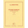 BROUWER ETUDES SIMPLES 3 ME8494