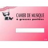 CAHIER DE MUSIQUE GROSSES PORTEES 3 PORTEES E3