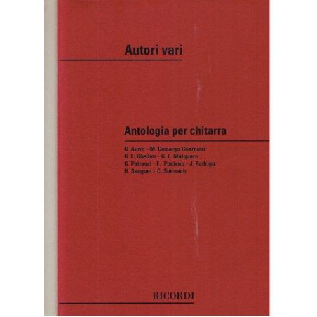 ANTOLOGIA PER CHITARRA NR129860