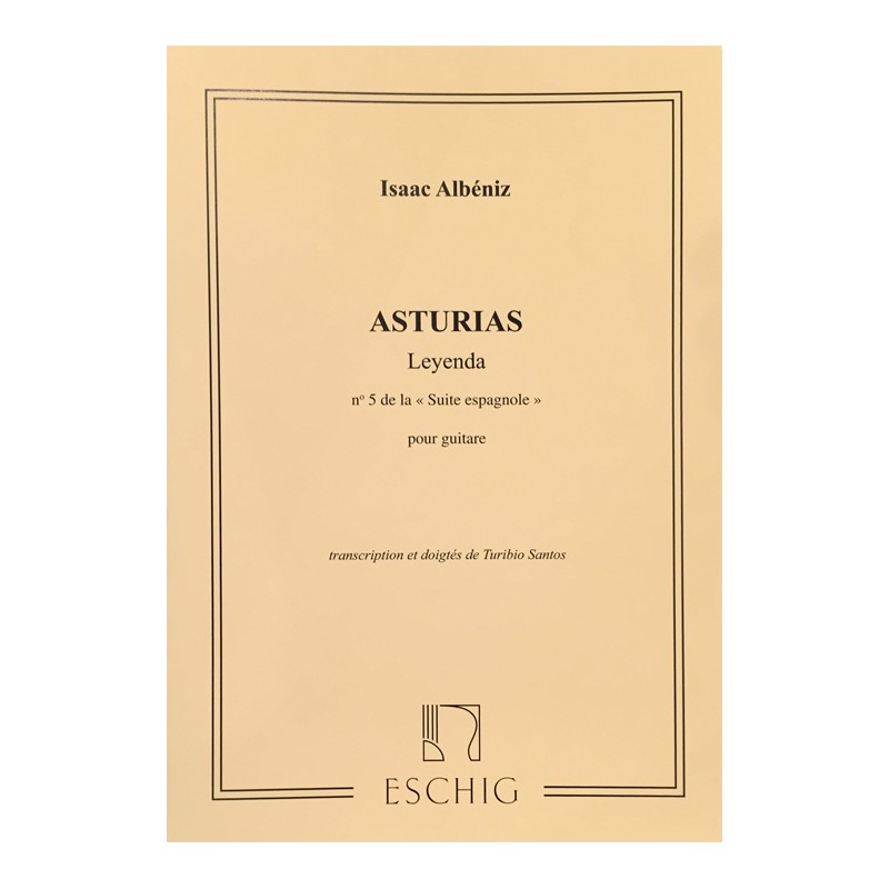 ALBENIZ ASTURIAS LEYENDA N°5 DE LA SUITE ESPAGNOLE ME8200