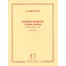 BROUWER ETUDES SIMPLES 1 ME7997