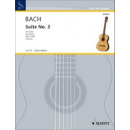 BACH SUITE VIOLONCELLE 3 GA214
