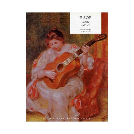 SOR SONATE OP.15 HL26399