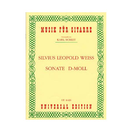 WEISS SONATE EN RE MINEUR UE14426