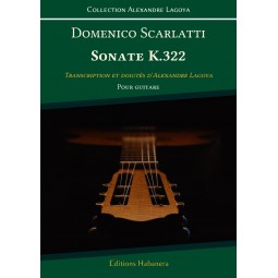 SCARLATTI SONATE K322 LAGOYA