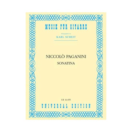 PAGANINI SONATINA UE14455