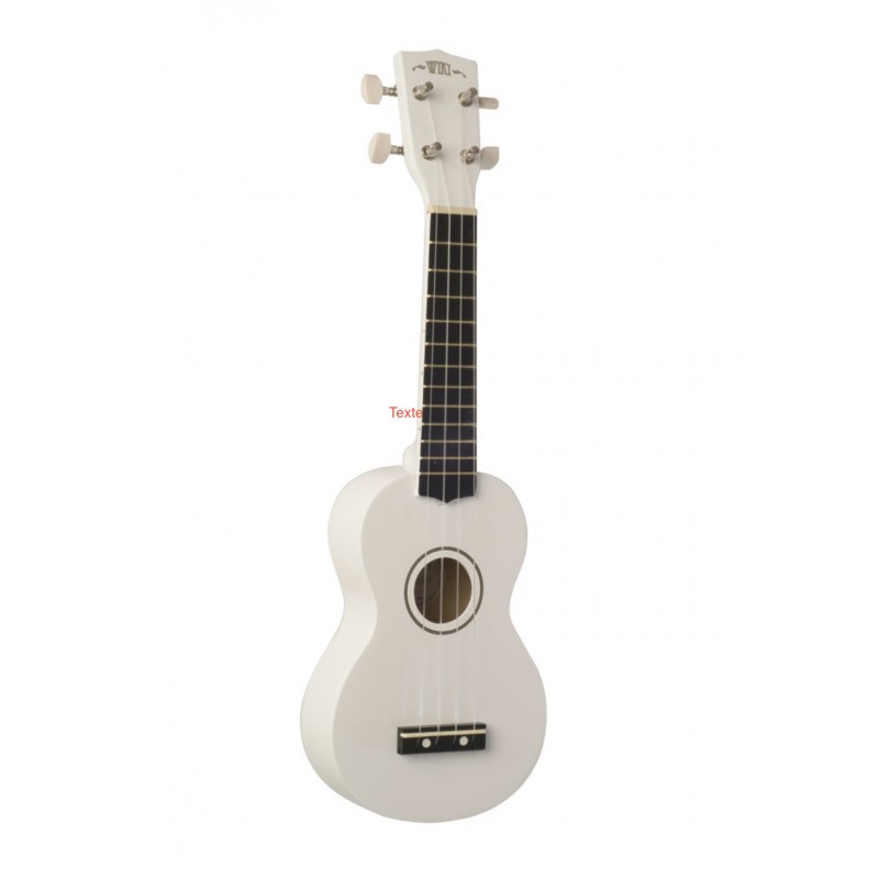 UKULELE WIKI UK10 SOPRANO GLOSS BLANC UK10G WHT