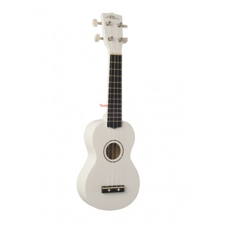 UKULELE WIKI UK10 SOPRANO GLOSS BLANC UK10G WHT