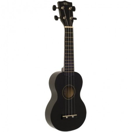 UKULELE WIKI UK10 SOPRANO GLOSS NOIR UK10G BK