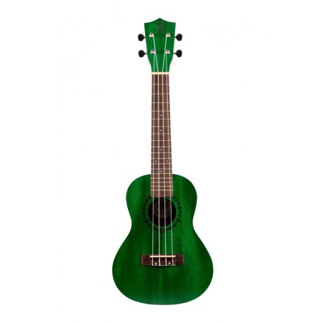 UKULELE FLIGHT CONCERT BUMBLEBEE GREEN BUC23GR