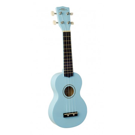 UKULELE WIKI UK10 SOPRANO GLOSS BLEU CIEL UK10G BBL