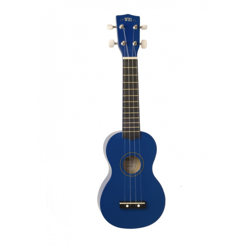 UKULELE WIKI UK10 SOPRANO GLOSS BLEU UK10G BL