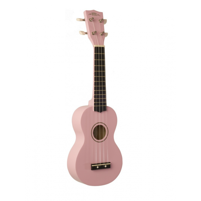 UKULELE WIKI UK10 SOPRANO GLOSS ROSE UK10G PK