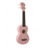 UKULELE WIKI UK10 SOPRANO GLOSS ROSE UK10G PK