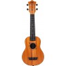 UKULELE FLIGHT SOPRANO ABS TRAVEL MAHOGANY S53MAH