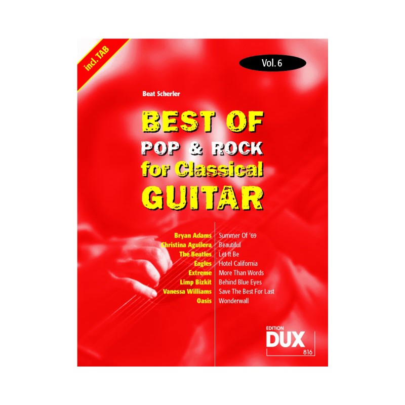 SCHERLER BEST OF POP ROCK 6 DUX816