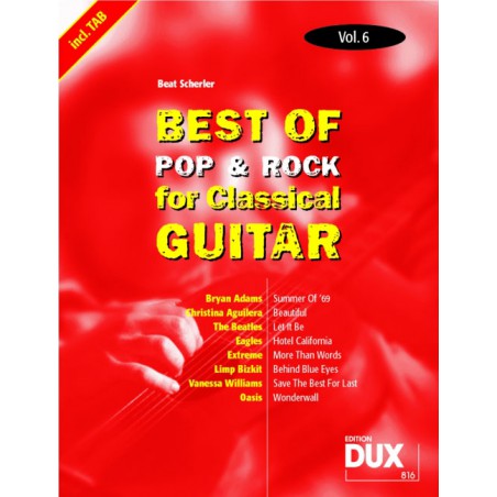 SCHERLER BEST OF POP ROCK 6 DUX816