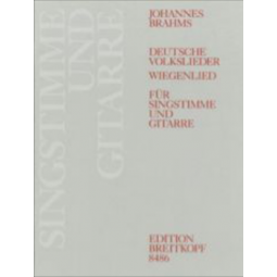 BRAHMS DEUTSCHE VOLKSLIEDER  EB8486