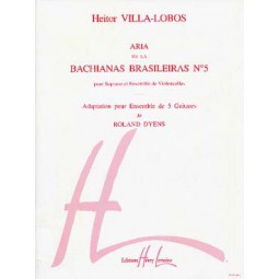 VILLA LOBOS BACHIANAS BRASILEIRAS N°5 HL25357