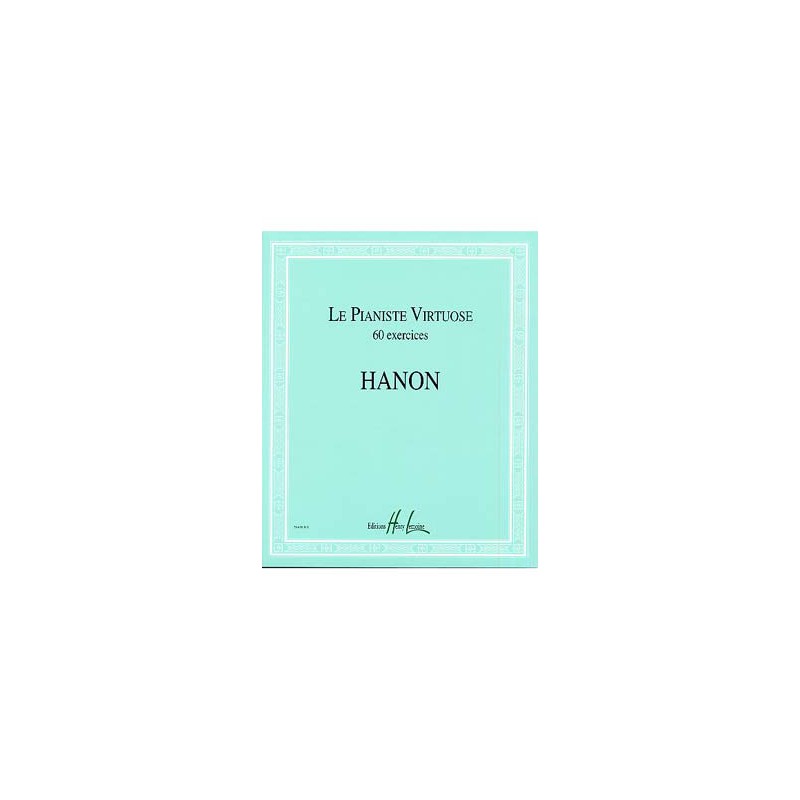 HANON LE PIANISTE VIRTUSOE  HL28600 