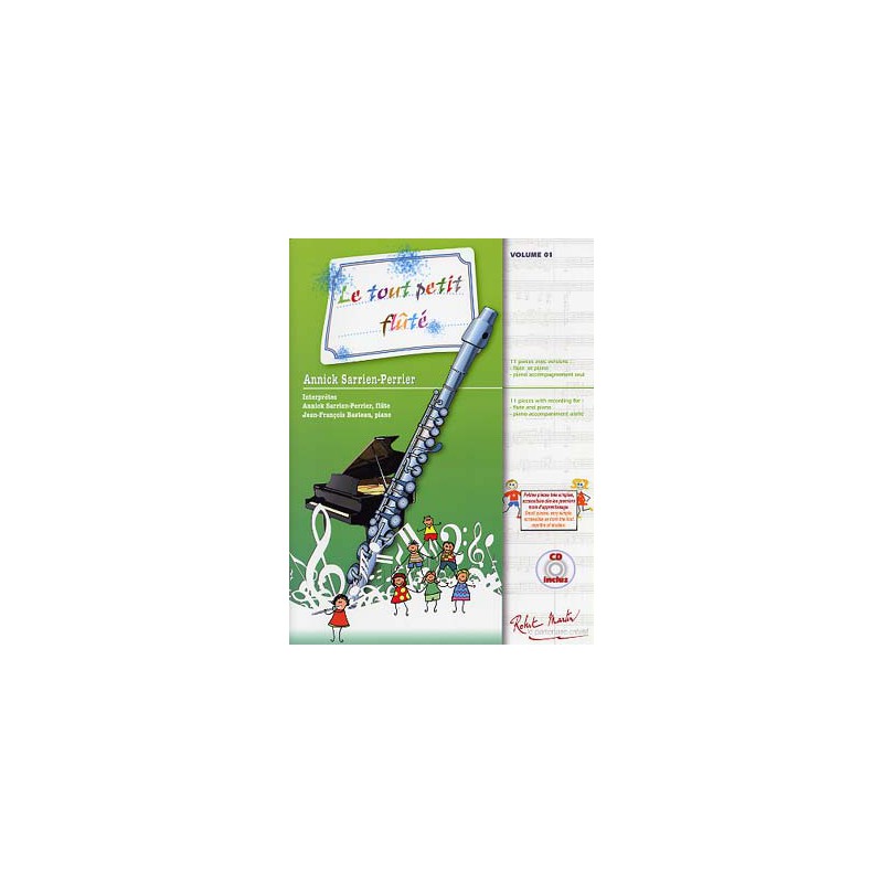 SARRIEN-PERRIER LE TOUT PETIT FLUTE  FLUTE ET PIANO  04811
