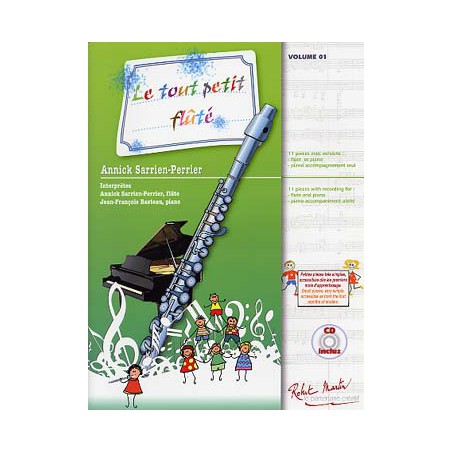 SARRIEN-PERRIER LE TOUT PETIT FLUTE  FLUTE ET PIANO  04811