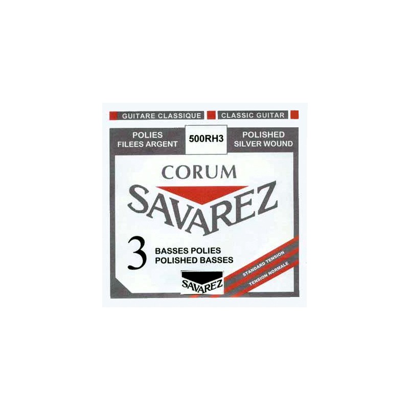SAVAREZ CORUM POLI ROUGE JEU DE BASSES 500RH3