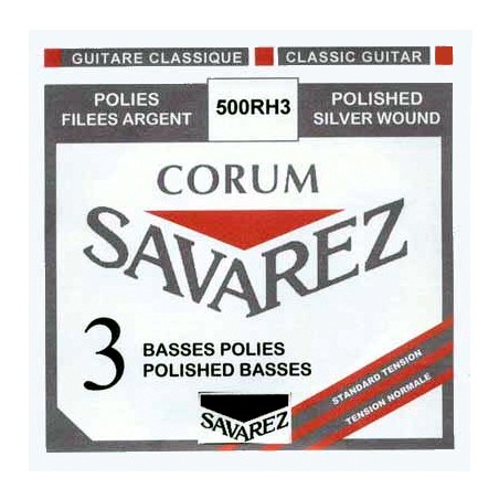 SAVAREZ CORUM POLI ROUGE JEU DE BASSES 500RH3