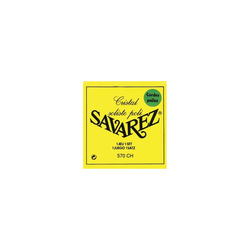 SAVAREZ CRISTAL SOLISTE BASSES POLIES JEU 570CH