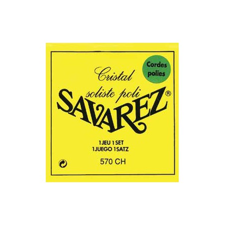 SAVAREZ CRISTAL SOLISTE BASSES POLIES JEU 570CH