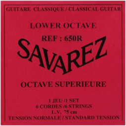 SAVAREZ OCTAVE INFERIEURE 75CM JEU 650R
