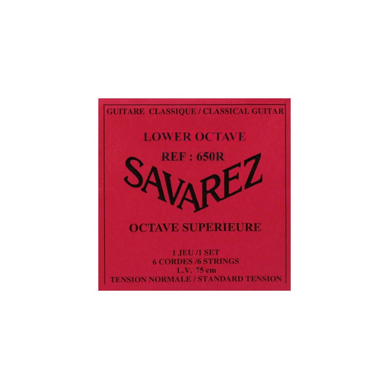 SAVAREZ OCTAVE INFERIEURE 75CM JEU 650R