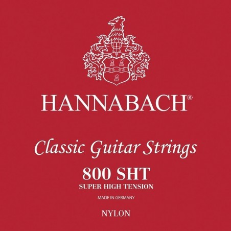 HANNABACH CLASSIQUE JEU SUPER HIGH ROUGE 800SHT