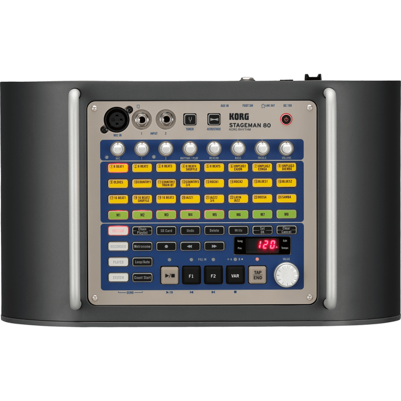BOITE A RYHTMES & AMPLI STAGEMAN 80