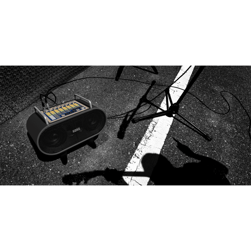 BOITE A RYHTMES & AMPLI STAGEMAN 80