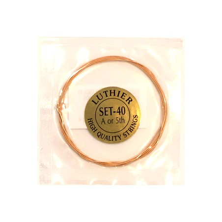 LUTHIER SET40 GOLD CORDE 5 LA LUT405