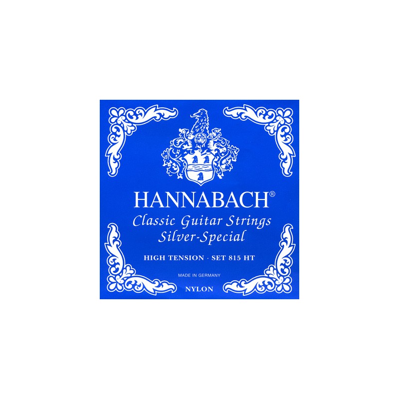 HANNABACH SILVER BLEU HIGH TENSION CORDE 3 SOL 8153HT