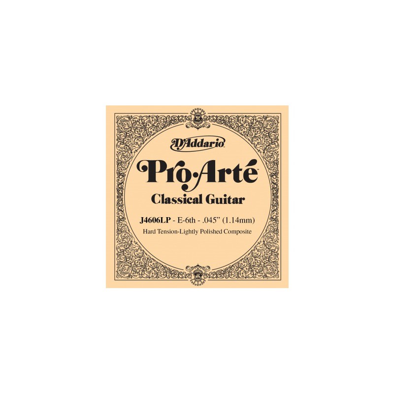 D'ADDARIO COMPOSITE POLIE HARD 6 MI J4606LP