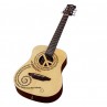 GUITARE LUNA VOYAGE SAF PEACE PCE