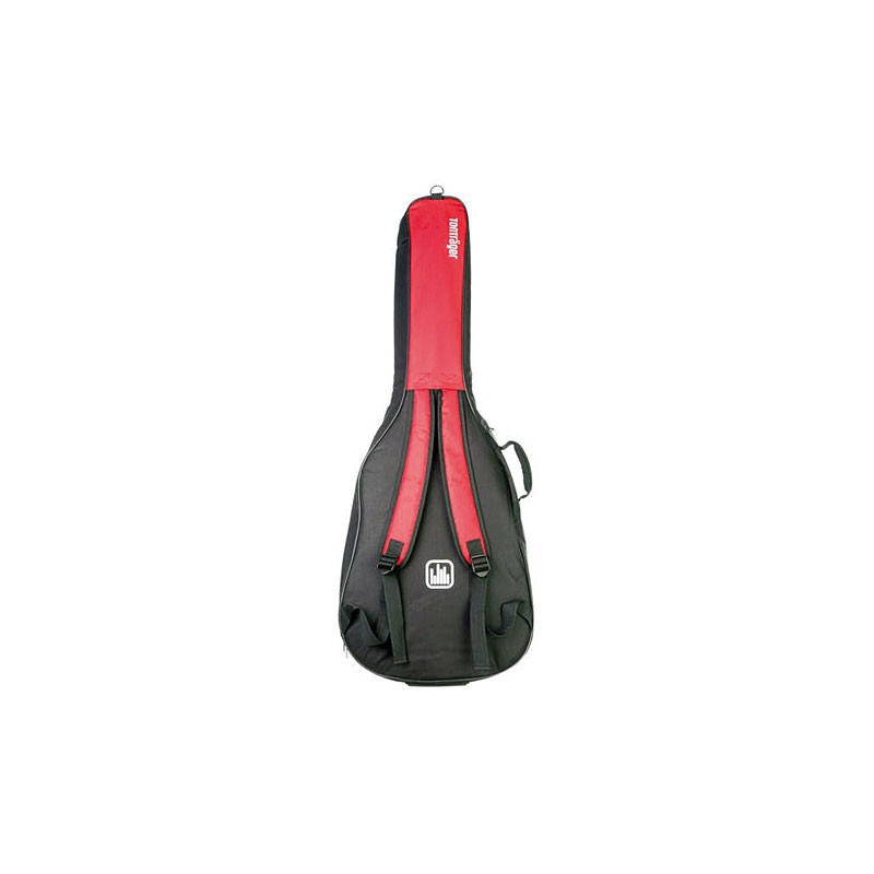 HOUSSE TONTRAGER CLASSIQUE 1/4 10MM NOIR/ROUGE TG10-1RB