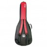 HOUSSE TONTRAGER CLASSIQUE 1/4 10MM NOIR/ROUGE TG10-1RB