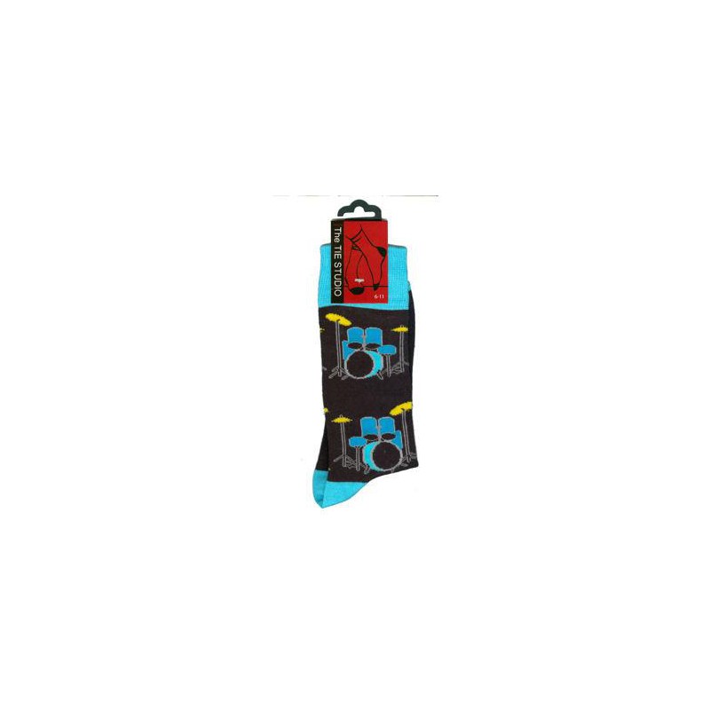 CHAUSSETTES BATTERIES BLUES TAILLE 39/45 BATCH15016