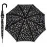PARAPLUIE GRAND MODELE CLE DE SOL NOIR T345