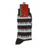 CHAUSSETTES PIANO NOIR BLANC TAILLE 39/45 TIETS11103