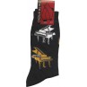 CHAUSSETTES PIANO TAILLE 39/45 TIETS11043