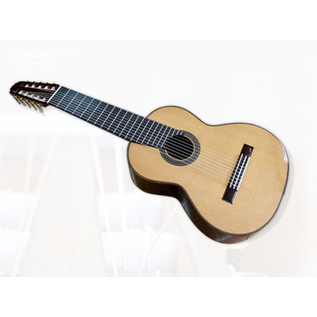 GUITARE BURGUET 1A 10 CORDES CEDRE AVEC ETUI