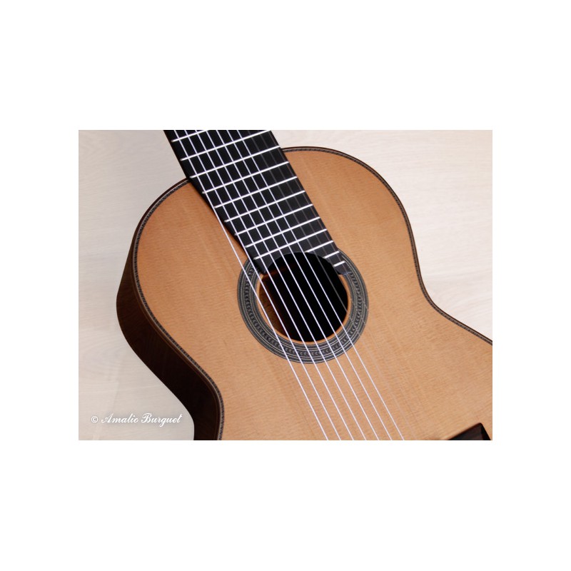 GUITARE BURGUET 1A 10 CORDES CEDRE AVEC ETUI