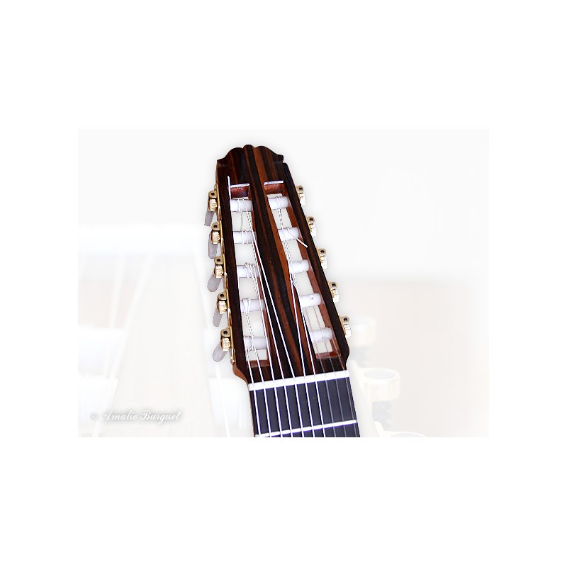 GUITARE BURGUET 1A 10 CORDES CEDRE AVEC ETUI