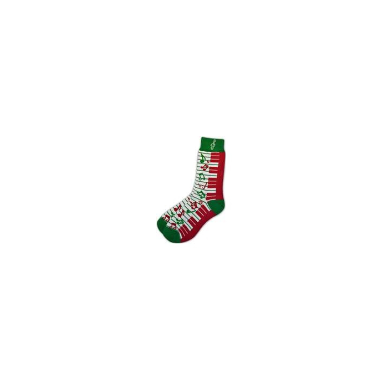 CHAUSSETTES PIANO ET NOTES "HOLIDAY SEASON" AIMG16303